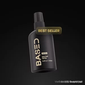 BASED Sea Salt Spray Xịt Muối Biển Tạo Độ Bồng Tóc Nam Kết Cấu Nước Nhẹ Thẩm Thấu Nhanh, Mùi Gỗ Trầm Nam Tính Thanh Lịch