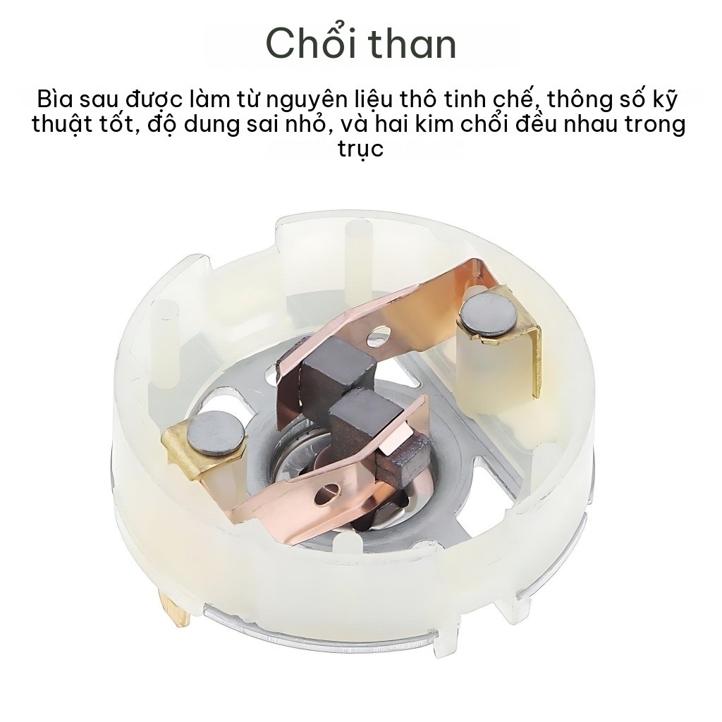 Motor 775/755 12V 21V Máy Cắt Cỏ Pin Bạc Đạn Cốt Ren Kèm Đai Ốc M5 Chính Hãng Phụ Kiện Thay Thế
