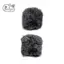 Kính chắn gió lông thú cho Zoom H5 STUDIO Mic Cover- Kính chắn gió lông nhân tạo Phụ kiện ghi âm ngoài trời