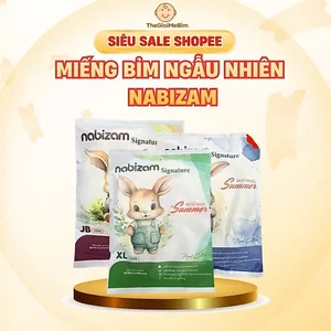 Combo 2 Miếng Bỉm NABIZAM Summer, Nabizam Ultra Thin 4 Mùa Mỏng Mềm, Thoáng Khí, Siêu Thấm Hút Cho Bé 8-22kg