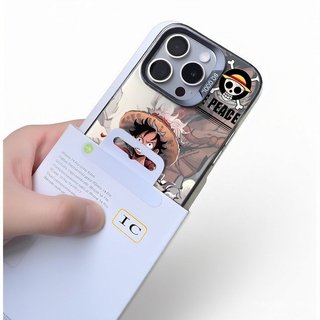 Ốp Điện Thoại Mới Ống Kính Mở Mũ Rơm Mát Bé Trai Thích Hợp Cho iPhone 15promax 15 14 13 12 11 pro max 12promax 15plus 16promax 17promax Vỏ Bảo Vệ Chống Sốc