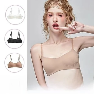 Không có vòng thép, không lót, không lót, chống chảy xệ, áo ngực một mảnh có khóa lưng bốn tầng, không khung thép.