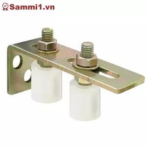 Bộ Con Lăn Hướng Dẫn Cửa Trượt Có Thể Điều Chỉnh ZK Với Chân Đế L-Pillar Cho Đường Cửa Sân VN