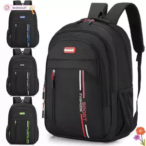 Túi đi học sinh BEABOUT, Dây đeo đệm khí Ba lô chống nước dung tích lớn, Ba lô nam Nylon