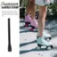 Cheenm 230MM Nylon Nội Tuyến Trượt Băng Skate Boot Giày Năng Lượng T Hình Con Lăn Trượt Bule Dây Đeo Băng Phụ Kiện VN