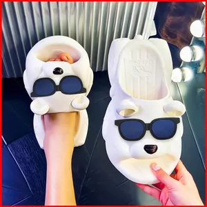 ST2 chó con Dép Husky dễ thương Hoạt hình dép đế dày EVA TS2