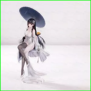 HT3 Azur Lane ROC Yat Sen Tấm Đứng Acrylic Ký Hiệu Anime Để Bàn Trang Trí Trang Trí TH3