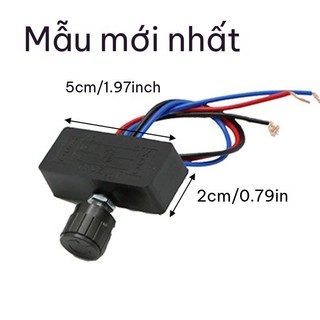 Bộ Điều Tốc 12V Cho Bình Phun Điện - Công Tắc Điều Chỉnh Tốc Độ Motor Máy Bơm Mini DC 12V