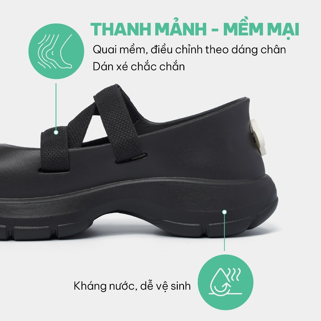 Giày Búp Bê Thể Thao Shondo Ballet Sneaker Nữ Dreamie Đế Cao 4cm Tôn Dáng Nhiều Màu | BigBuy360 - bigbuy360.vn