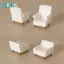 GHX 1 / 12 Nhà Búp Bê Mini Trắng Sofa Mô Hình Nhà Búp Bê Mô Phỏng Nội Thất Trang Trí Búp Bê Cảnh Nhà Trang Trí Giả Vờ Chơi Đồ Chơi VN