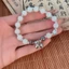 Mới Trung Quốc Opal Đính Hạt Vòng Tay Nữ Cổ Chuông Mặt Dây Chuyền Vòng Tay Niche Thiết Kế Retro Phù Hợp Với Vòng Tay Hợp Thời Trang