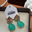 Bông tai sang trọng ánh sáng mới tinh tế Zircon