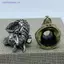 Ai Cập Cổ Đại Thần Chết Jaal Đầu Đồng Hạt DIY Paracord Dệt Dây Mặt Dây Trang Sức Phụ Kiện Ngoài Trời MỚI