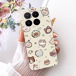 Vỏ Cho Xiaomi 17T 5G Ốp Lưng Hoạt Hình Dễ Thương Chó Mèo Túi May Mắn Silicon Mềm Trong Suốt TPU Ốp Lưng Điện Thoại Cho Xiaomi 17T Pro Mi17T Vỏ