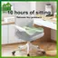 SWEET Đệm Coccyx Memory Foam có xương đòn, thiết kế cong cho ô tô, ghế văn phòng, giảm áp suất, hỗ trợ thắt lưng 1PC n
