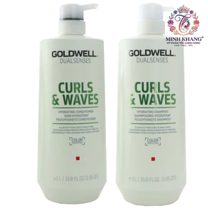 Dầu gội xả GOLDWELL CURLY TWIST cho tóc xoăn 1000mlx2 [ MK ]