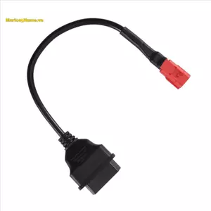 Bộ chuyển đổi OBD xe máy 6 đến 16 chân Đầu nối dài cáp chẩn đoán OBD2 cho