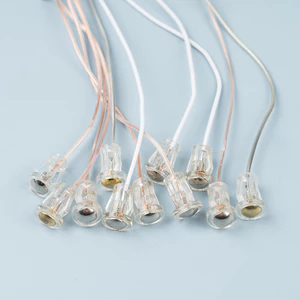 ZGLP Vàng Trong Suốt Chrome Đầu Cảm Ứng led Đèn Ngủ Sạc Bàn Phụ Kiện 5V Điện Áp Thấp Đèn Bàn Phụ Kiện