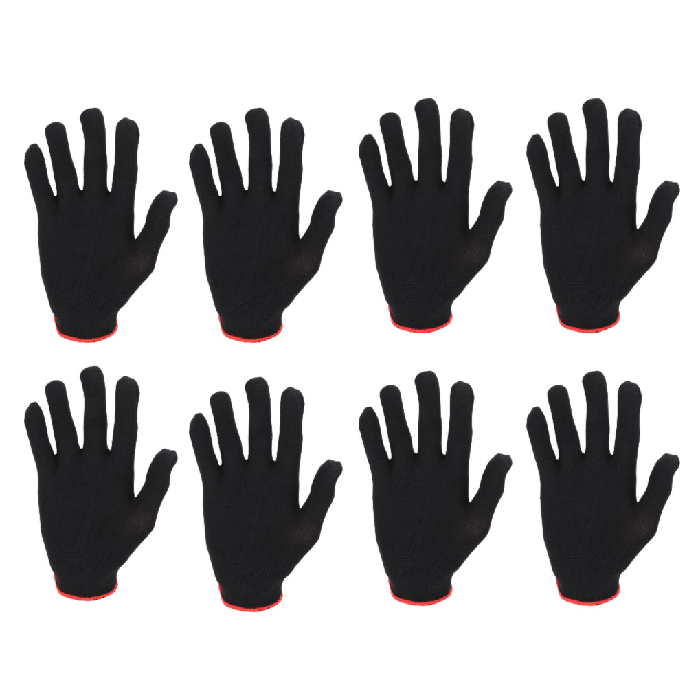 Găng Tay Đàn Guitar NKSFX 8 Chiếc, S / M / L Đen Guitar Bảo Vệ Đầu Ngón Tay, Chất Liệu Nylon Cao Cấp Găng Tay Luyện Tập Guitar Chơi Nhạc Cụ