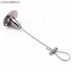 Dây treo biển hiệu trần JUNYUE88US, Dây thép không gỉ 0,5 / 1 / 2 / m, Dây treo trần chống gỉ có thể điều chỉnh chất lượng cao 30kg Dây cáp treo Bảng Acrylic
