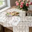 GREA 50 Cái / bộ Xịt Tranh stencils, PET Có Thể Tái Sử Dụng DIY Tranh Stencil Set, Sáng Tạo Có Thể Giặt Được Dòng Hoa Rỗng Nghệ Thuật Treo Tường Giấy Nến Làm Thẻ
