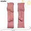 NICOLOO Bướm Nút Tất Bao, Bé Gái Có Bóng Dệt Kim Len Boot Cover, Ấm Chân Thời Trang Thu Đông Phổ Biến