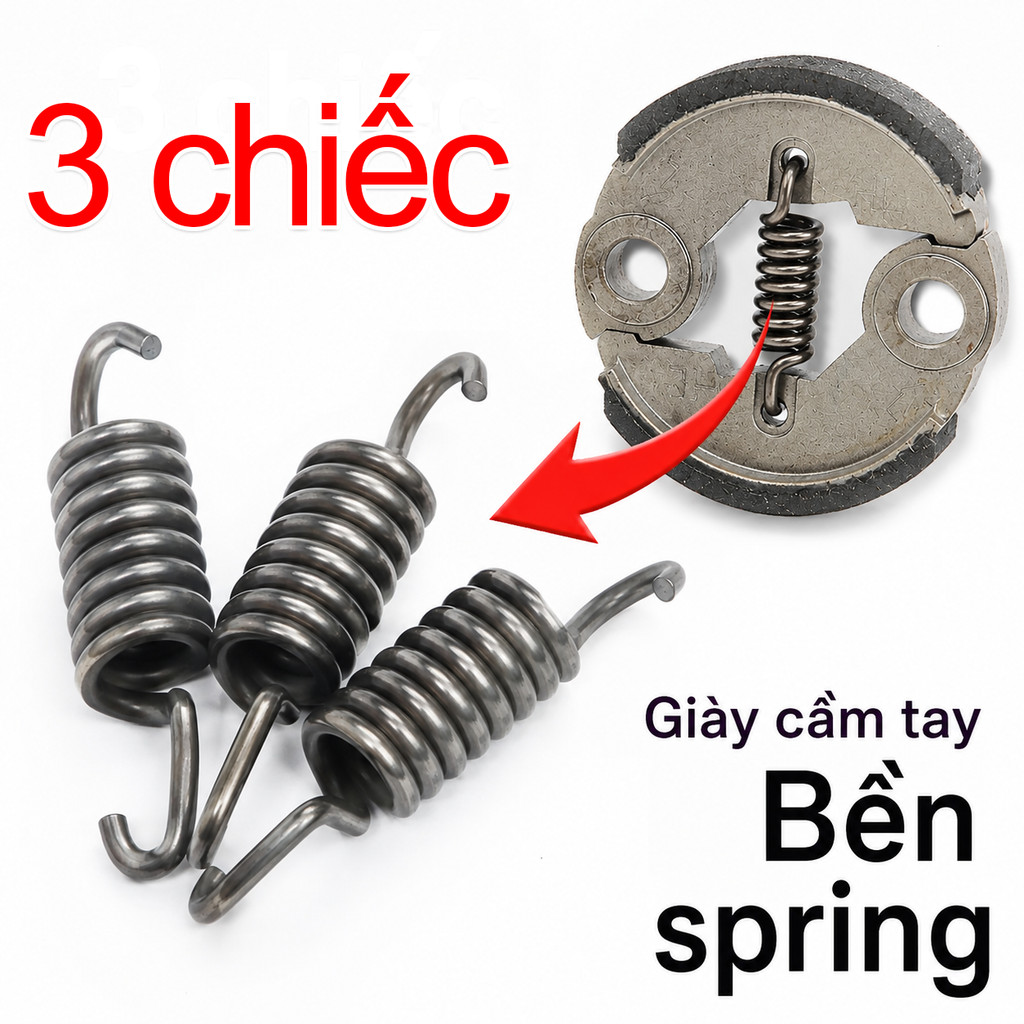 3/6/9 Lò Xo Bố Côn Máy Cắt Cỏ 8 Vòng GX35 330 430 520 Phụ Kiện Ly Hợp Thay Thế Bền Chắc
