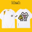 Bkmk Mèo In Hình Mùa Hè Áo Thun Nữ Tay Ngắn Nam Rời Top Plus Kích Thước Hợp Thời Trang 100% Cotton Cao Cấp Phố 0609