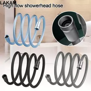 Ống tắm cầm tay LAKAM, Ống tắm chống cuộn giao diện đa năng, Ống tắm áp suất cao GI / 2 mét Phụ kiện phòng tắm ống Nylon