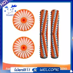 4 Bộ Lọc Thay Thế Bàn Chải Mian Cho POWERSERIES BSV2020G Không Dây Dính Máy Hút Bụi Phần