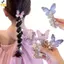 < YEI > Dây buộc tóc đính ngọc trai có độ đàn hồi cao và phong cách có dây điện thoại dành cho nữ mới