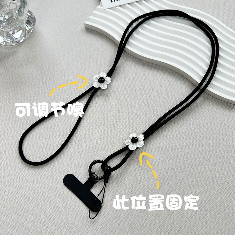 Ví đựng tiền xu hình chú lợn nhỏ dễ thương dây buộc điện thoại dài, du lịch ngoài trời chống mất thủ công Dây dài