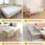 HL Dùng Một Lần Bụi Nhựa Đàn Hồi Bụi Phim Sofa Chống Bụi Cho Nội Thất Ký Túc Xá Sofa Treo Tường Tranh Chống Bụi 1PC LMWU