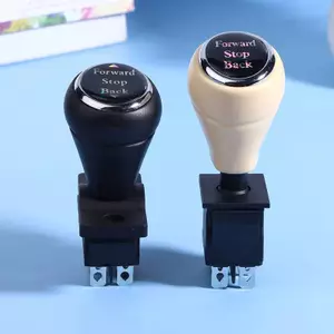 MYPANDA 6Pin ON-OFF-ON Xe điện trẻ em Xe chở bé Công tắc chuyển đổi tay cầm đẩy về phía trước và bàn đạp tay cầm dừng Baward.