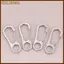 AIHOM Móc khóa bằng thép không gỉ Carabiner 2 5 chiếc Kẹp lò xo mạnh mẽ Bule để buộc bánh răng cắm trại ngoài trời,
