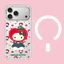 Ốp điện thoại cứng hình mèo Burger từ tính hoạt hình cho iPhone 17 Pro 16 Pro 15 14 Max Vỏ bảo vệ mờ mờ mờ mờ