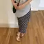 TT Kim Loại Khóa Bao Mũi Sandal Nữ Mùa Hè 2026 Phong Cách Mới Flat Herringbone La Mã Dép