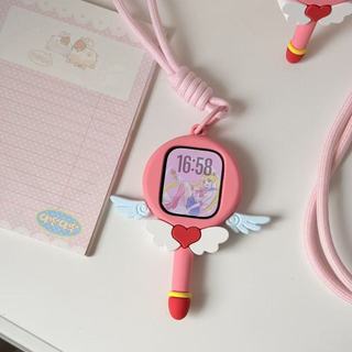 Ốp lưng đồng hồ silicon Magic Wand Thích hợp cho đồng hồ thông minh S11 10 9 8 ULTRA 7 6 5 4 SE 3 2 1 Kích thước 38mm40mm41mm42mm44mm45mm49mm