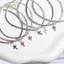 PNPIA- 3 Cái / lốc Sáng Bóng Pha Lê Vòng Tay Co Giãn Kim Cương Giả Vòng Tay Nữ Dây Đeo Tay Lắc Tay Trang Sức Thời Trang Quà Tặng