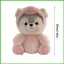 Chó Husky Thú Nhồi Bông Cuddly Biến Hình Búp Bê Husky Sang Trọng Đồ Chơi Gối Ngủ Nhẹ Nhàng Búp Bê Husky Mềm saixit2vn