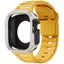 Ốp PC TPU + Dây đeo silicon tương thích cho Apple Watch Ultra3 / 2 / 1 49mm Series11 / 10 46mm 9 8 7 6 SE 45mm 44mm