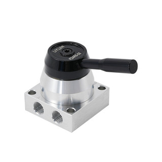 Công tắc khí nén Van thủ công Van thủ công Một trong hai ra K34R6-08D Điều khiển xi lanh Van đảo chiều Van thủ công L
