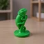 Cốc bút chì thu nhỏ tưởng tượng Giá đỡ trưng bày bút hình 3D In hình Giá đỡ bút Bàn nghệ thuật Organiz
