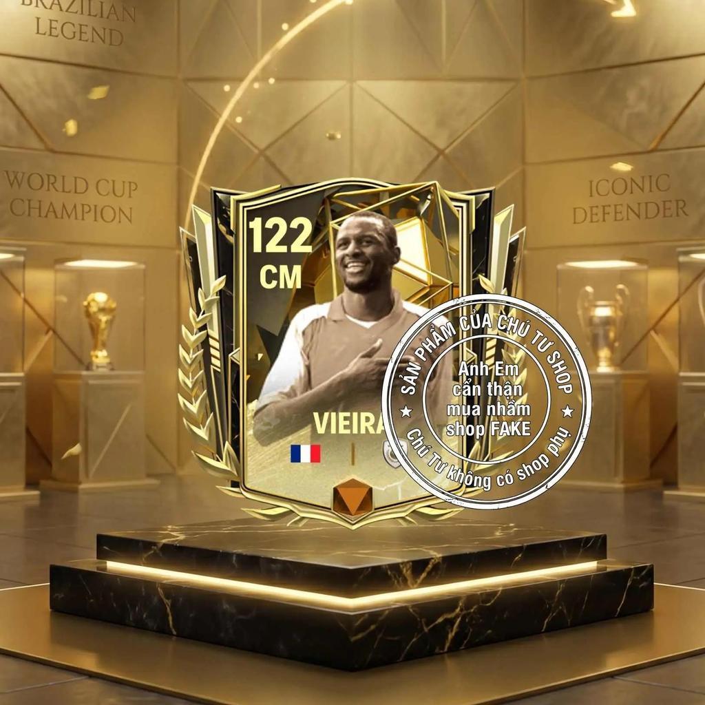 [Mùa Prime Icon FCM] Móc Khóa Cầu Thủ Thẻ Cầu Thủ FC Mobile Mùa Thẻ Prime Icon - Chú Tư Shop