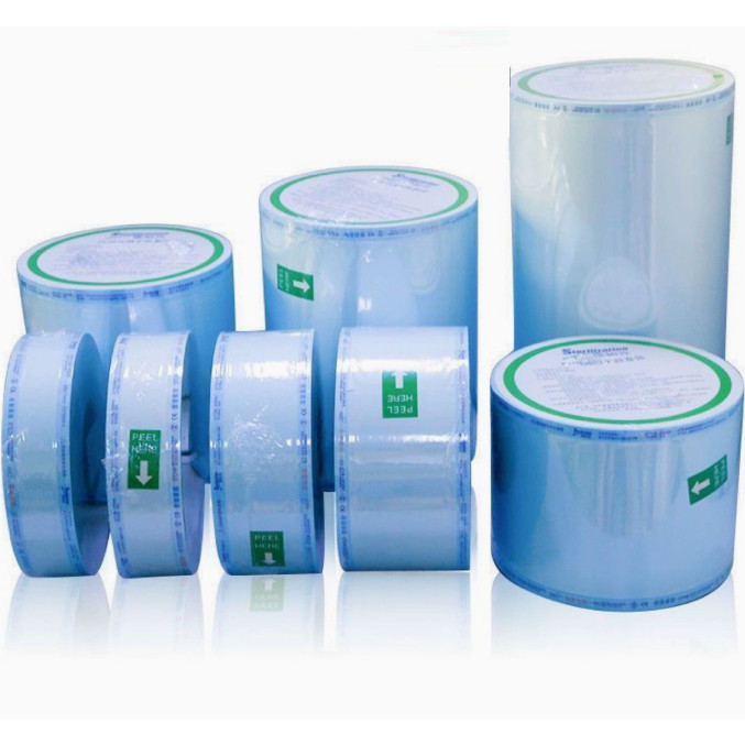 YLDENT Túi hấp tiệt trùng y tế 30cm 25cm 20cm 15cm 10cm 7,5cm ( Hàng Xuất VAT)