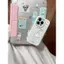 Gấu bông tai xanh Thích hợp iPhone 1617 mềm 15p13 trường hợp điện thoại 11 mới