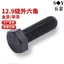Lớp 12.9 Chất liệu cường độ cao Vít lục giác bên ngoài Thép hợp kim mở rộng Đầu lục giác Vít Bu lông vít M18M20M22M24