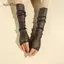 AqToCna Chụp Ảnh Baground Thời Trang Lấp Lánh Lưới Dài Ren Găng Tay Trang Trí Móng Tay Chống Đỡ Phụ Kiện Tay Gợi Cảm Tay Làm Móng Tay Dụng Cụ Chụp Ảnh AqToCna