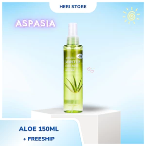 Xịt Khoáng Aspasia Moist Up Face Mist Aloe 150ml Heri Skin