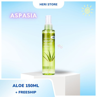 [Giá hủy diệt] Xịt Khoáng Aspasia Moist Up Face Mist Aloe 150ml Heri Skin